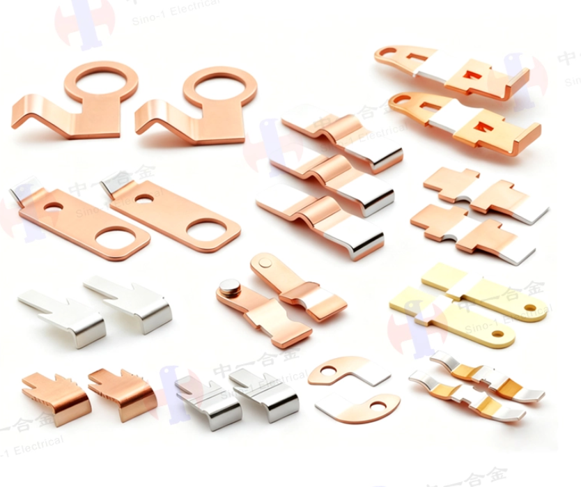 Clad Metal Stamping Parts for Relay Circuit Breaker