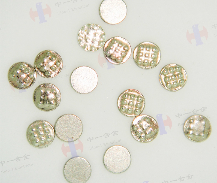 Composite Layered AgWCC Electrical Contacts Stationary Switchgear