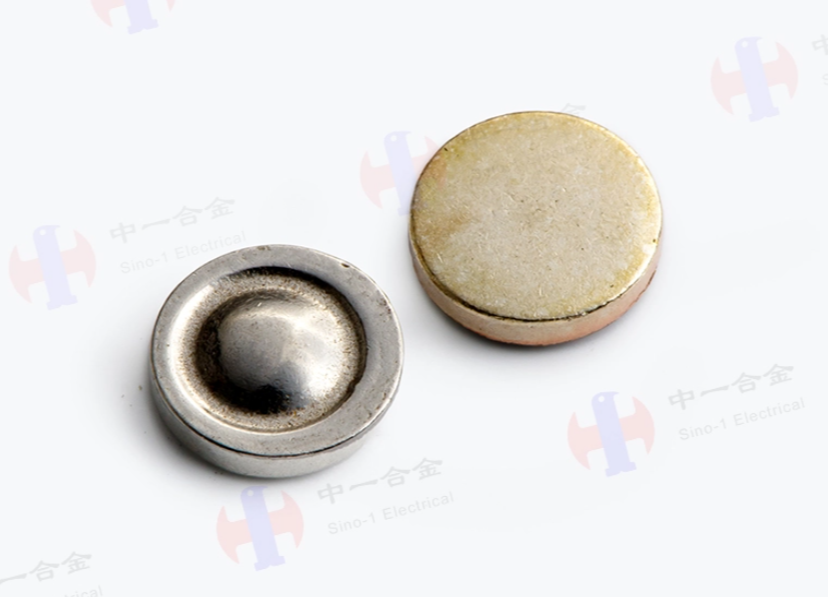 Electrical Tri-metal Contact for Relay Telecom Breaker