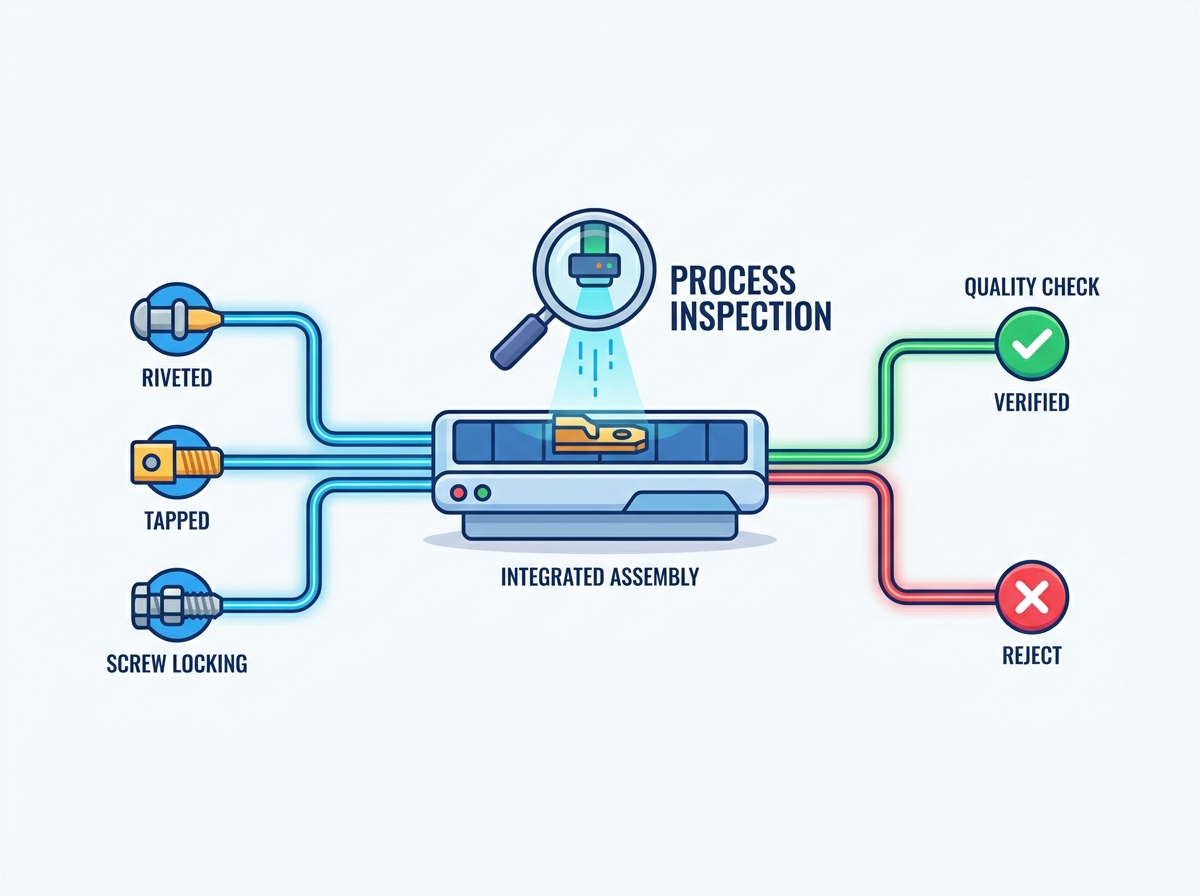 Integrated Electrical Contact Assembly Process Inspection